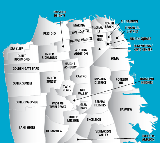 San Francisco Neighbourhoods